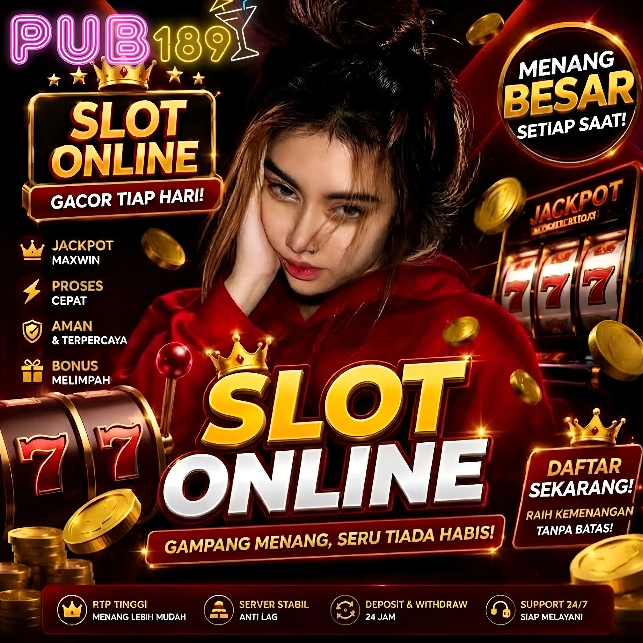 PUB189 >> Akses Resmi Game Slot dan Live Casino Terpercaya